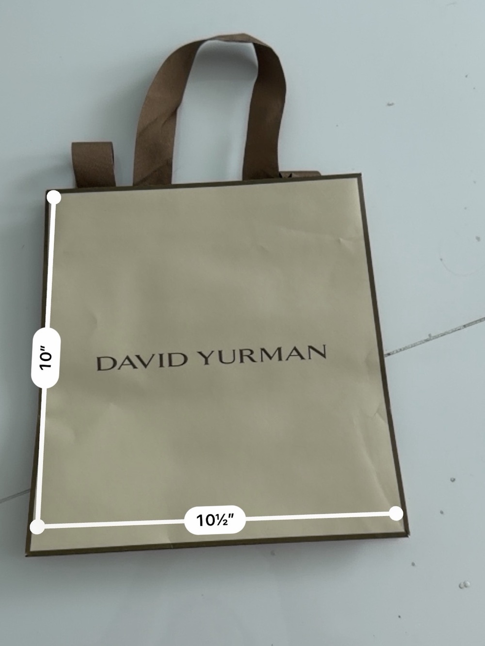 David Yurman Medium Gift Bag - Picture 3 of 3